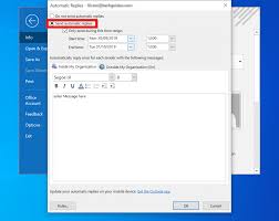 Out Of Office Auto Reply For Outlook Outlook Com And Gmail Auto Reply Message Outlook Email Client