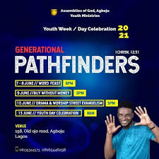 International youth day (iyd) is the brainchild of the united nations, and was first celebrated on 12th august 2000, after the un general assembly passed a resolution accepting the recommendation. Agc Youth Week Day 2021 Old Ojo Road Amuwo Odofin Lagos 7 June To 13 June
