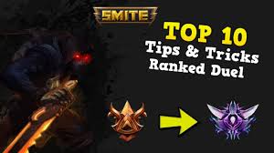 smite top 10 tips and tricks ranked duel 1v1