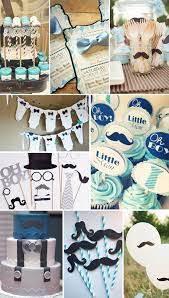 Little Man Baby Shower Theme Toddler Friends