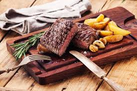 Maybe you would like to learn more about one of these? Ribeye Steak With Rosemary Potatoes Grilled Roast Red Meat Recipes Meat Recipes
