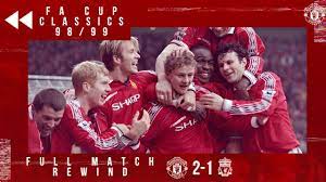 Liverpool fc fa cup round of 32 full match held at old trafford (manchester) on footballia. Full Match Replayed Solskjaer Sinks Liverpool In 1999 Fa Cup Manchester United V Liverpool Youtube