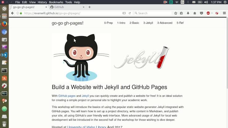 GitHub Pages as blog Combo