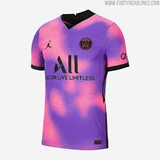 Nwt's men's nike psg paris saint germain vaporknit soccer jersey. Special Font Jordan Psg 20 21 Fourth Kit Released Debut Against Nice Footy Headlines