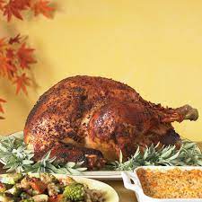 Spice Rubbed Roast Turkey Recipe Recipe Roast Turkey Recipes Turkey Recipes Thanksgiving Roasted Turkey