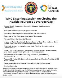 Uc ship is a comprehensive major medical insurance plan, providing medical, prescription, counseling, vision and dental services. Wnc Listening Session On Closing The Health Insurance Coverage Gap Care4carolina