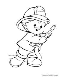 Jan 14 2020 explore leinna zamir s board kids. Firefighter Coloring Pages For Kids Coloring4free Coloring4free Com