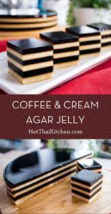 Coffee Cream Jelly Recipe Vegan Recipe Video Tutorial Recipe Coffee Desserts Recipes Jelly Recipes Jelly Desserts