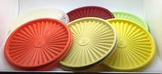 What to do with tupperware lids. Vintage Tupperware Lid Seal Replacement 808 6 1 2 Canister 12 Cups Instant Seal Fits 1223 807 890 Yellow Orange Green Cranberry Red Clear Vintage Tupperware Tupperware Red Canisters