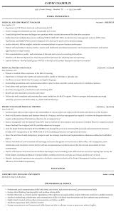 Examples of project management skills when preparing a project management resume, there are several skills to consider that demonstrate your ability to perform the job duties. Medical Project Manager Resume Sample Mintresume