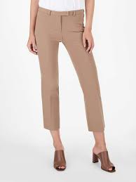 Buy max mara women's blue checked print trousers. Cotton And Viscose Trousers Camel Pacca Max Mara