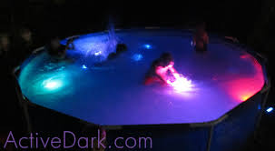 Glowing Pool Party Extreme Activedark Com Glowing Ideas
