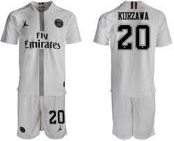 Our psg football shirts and kits come officially licensed and in a variety of styles. 2018 19 Paris Saint Germain 20 Kurzawa Away Jordan Goalkeeper Soccer Jersey
