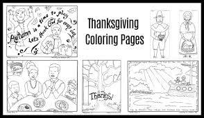 Your kid will enjoy coloring and learning about the stories associated with thanksgiving. Thanksgiving Coloring Pages Free Printable For Kids