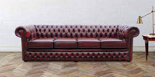 Mod chesterfield antique oxblood leather + tartan jade fabric 2 seater sofa. Rub Off Antique Oxblood Leather Chesterfield Winchester 4 Seater Settee Sofa Offer Designersofas4u