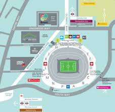 Wembley stadium is the largest football stadium in england and second largest in europe, with a capacity of 90,000! Wembley Stadium Map