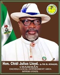 DR. CHIDI LLOYD HONOURED FOR HIS CONTRIBUTIONS TO THE WORK OF GOD AND  HUMANITY