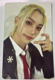 Stray Kids Felix ROCK STAR 樂 STAR KMS KMSTATION Event Official Photo card