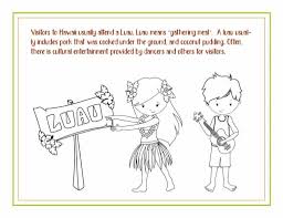 Here are our kawaii coloring pages ! Awesome Hawaiian Coloring Sheets And Activity Pages For Kids Hawaii Travel With Kids
