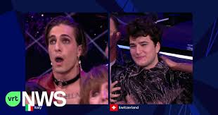 But switzerland could once again be making history in the eurovision 2021 final , with gjon's tears currently in the lead after his live performance of answer me was a hit with viewers. Bekijk Italie Wint Spannende 65e Songfestival Hooverphonic Wordt 19e En Krijgt Amper 3 Punten Van Europese Publiek Vrt Nws Nieuws