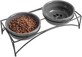 See more ideas about cat food dish, cat food, food dishes. Amazon Com Y Yhy Cat Food Bowls Elevated Cat Bowls Raised Pet Food Water Bowls With Stand Ceramic Pet Bowls For Cat Or Dogs 12 Ounces Cat Dishes Grey Kitchen Dining
