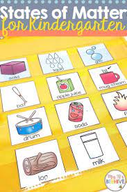 Kindergarten Science Interactive Journals And A Freebie Mrs B S Beehive Kindergarten Science States Of Matter Interactive Science Journal