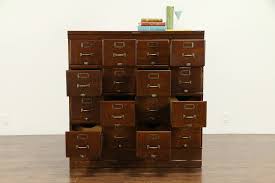 Please notice the stain discoloration on the top of the cabinet in the photos before messaging. Sold Oak Antique 16 Drawer Stacking File Or Collector Cabinet Shaw Walker 32604 Harp Gallery Antiques Furniture