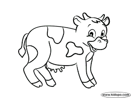 10 best free printable alligator coloring pages for kids. Cute Cow Coloring Page Novocom Top