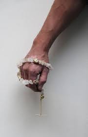 Lina Pihl Rosary Human Kidney Stones Bioresin Gold Plated Silver Salt From Himalaya Artificial Si Contemporary Jewellery Human Kidney Jewelry Inspiration