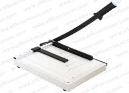 deli 8012 paper cutter with steel base a3 460 x 380 mm office su