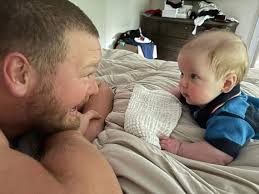 Panthers' Bozeman embraces dad duty during whirlwind offseason