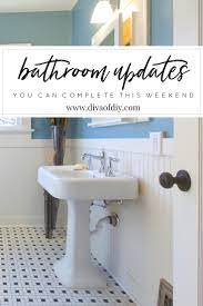 Diy bathroom ideas from pretty decorations to clever storage solutions. 4 Diy Bathroom Ideas That Are Quick And Easy L Diva Of Diy