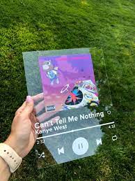 Custom Acrylic Song Album Cover Glass Album Cover Wall Art Etsy Etsy Wall Art Diy Album Cover Wall Cool Album Covers