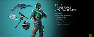 The newly unveiled fortnite bundles are: Nvidia To Provide New Variant Of Fortnite Counterattack Set Fortnite Intel