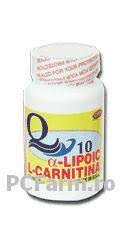 Now alpha lipoic acid 100 мг 120 капс. Coenzima Q10 L Carnitina Acid Alfa Lipoic 30 Capsule Adjuvante In Cura De Slabire Pcfarm Ro