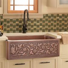 copper kitchen sinks in a variety of