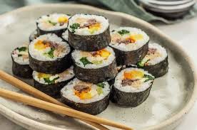 If You Love Sushi Try These Korean Kimbap Recipes Recipe Food Asian Recipes Gimbap