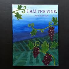 John 15 5 Painting Evening Vineyard By Breen Sipes Focus Images Painting Art