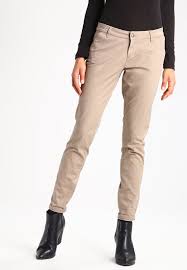 only clothing only onlparis chinos desert taupe women