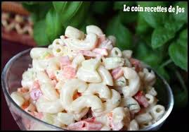 Salade De Macaronis Salade Recup Recette Ptitchef Recette Salade De Macaroni Recettes De Cuisine Recette