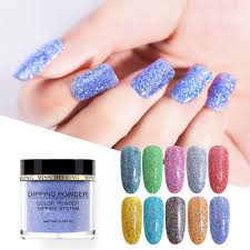 Misscheering Dipping Powder Shiny Nail Art Polymer Acrylic Powder