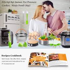 Please make sure to read the enclosed ninja® instructions prior to using your unit. Ninja Foodi 9 In 1 Pressure Broil Slow Cooker Air Fryer And More With 6 5 Quart Capacity And 45 Recipe Book And A High Gloss Finish Buy Online In United Arab Emirates At Desertcart Ae