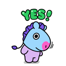 Facebook Messenger Bt21 Absolute Charm Sticker 18 In 2020 Bts Chibi Stickers Bts Drawings