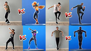 Some fortnite dances came with the game when it was new, and more have been added over the past few years. Fortnite Dances In Real Life Season 1 10 Scenario Slick Infectious Jaywalk And Many More Youtube