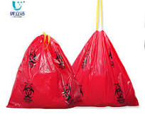Wholesale Drawstring Biohazard Bag Medical Waste Garbage Bag ...