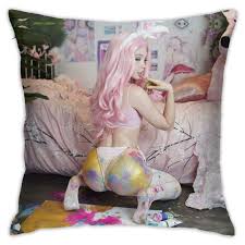Anime Belle Delphine Onlyfans Exclusive - Art 1 Pillowcases, Floor  Pillowcases, Pillowcases, Sofa Cushions, Cushion Covers, Backrest Covers,  Car Cushion Interiors : Amazon.co.uk: Home & Kitchen