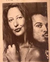 Portrait of Two Artists, Victor Lopez and Camille Ross. Echo Park,  California. Circa 2003