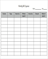 So, you have to plan it properly. Free 6 Monthly Bill Planner Samples In Ms Word Pdf Excl