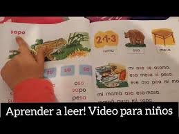 Más de 30 millones de niños y niñas en colombia y en latinoamérica han aprendido a leer y escribir con el libro nacho. Libro Nacho Aprende A Leer Y A Escribir Silabas Y Oraciones Con Las Letras S P M Video Para Ninos Youtube Travel