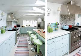 A pop of pastel green like this one can brighten up the dullest of bathrooms. Dream Kitchen Brightened With A Pastel Color Palette